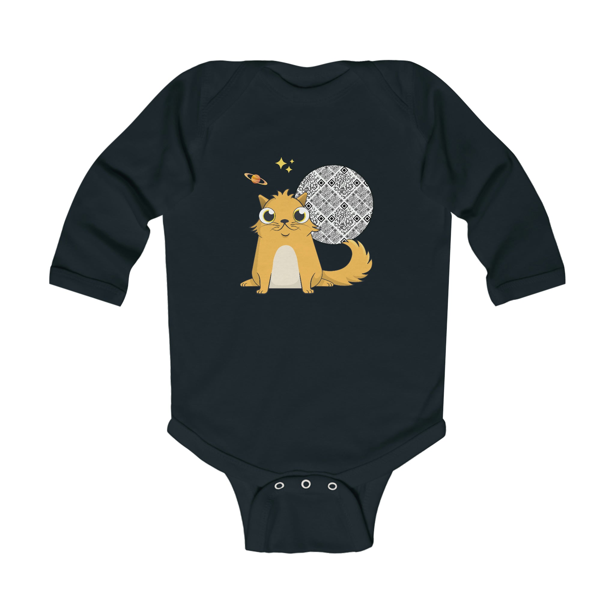 Kitty #84447 Infant Long Sleeve Bodysuit