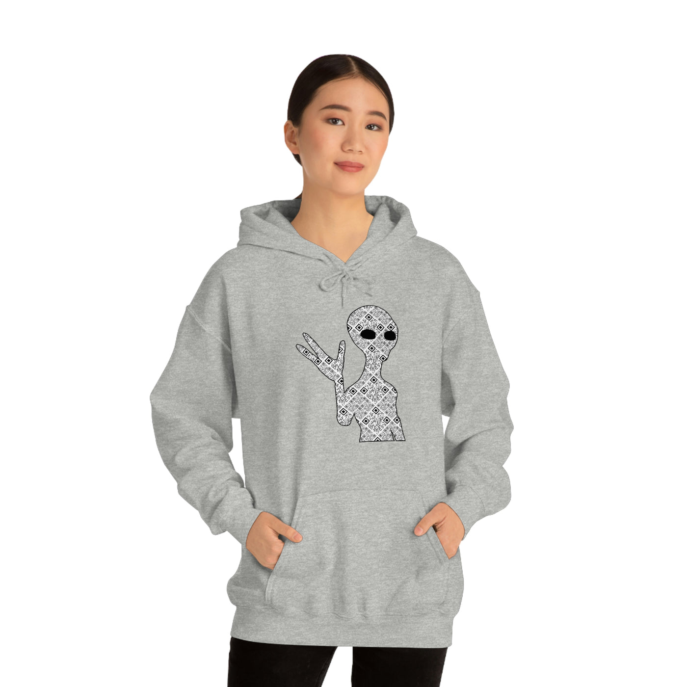 XR Reality Collection: Outta This World Alien (Unisex) Adult Hoodie