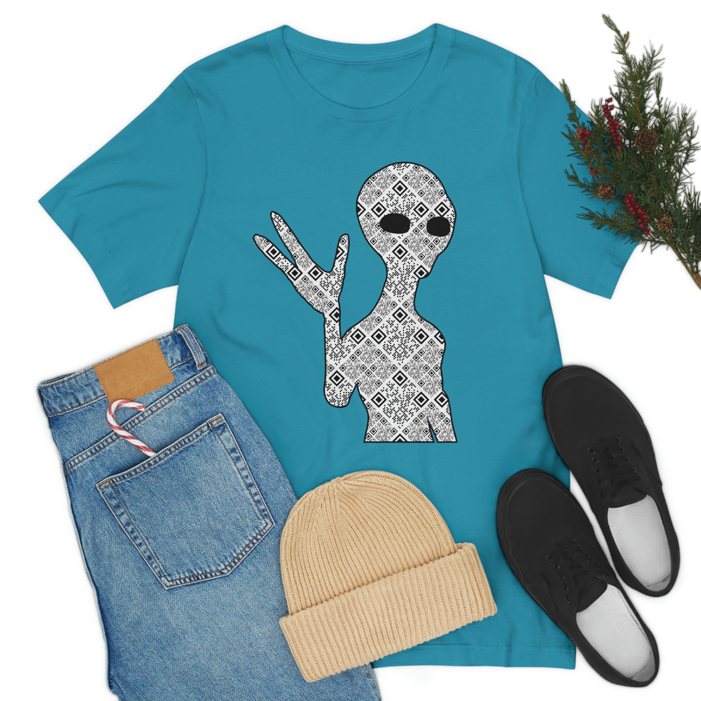 XR Reality Collection: Outta This World Alien (Unisex) Adult T-Shirt