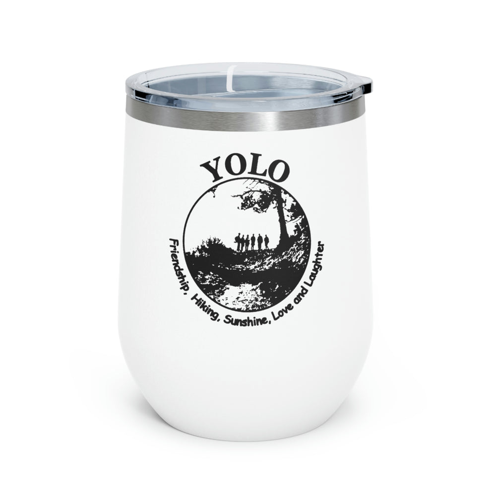 YOLO 12oz Insulated Wine Tumbler