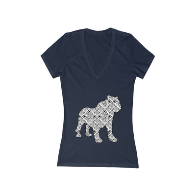 XR Reality Collection: Year of the Tiger (Women's) Adult Fitted V-Neck T-Shirt