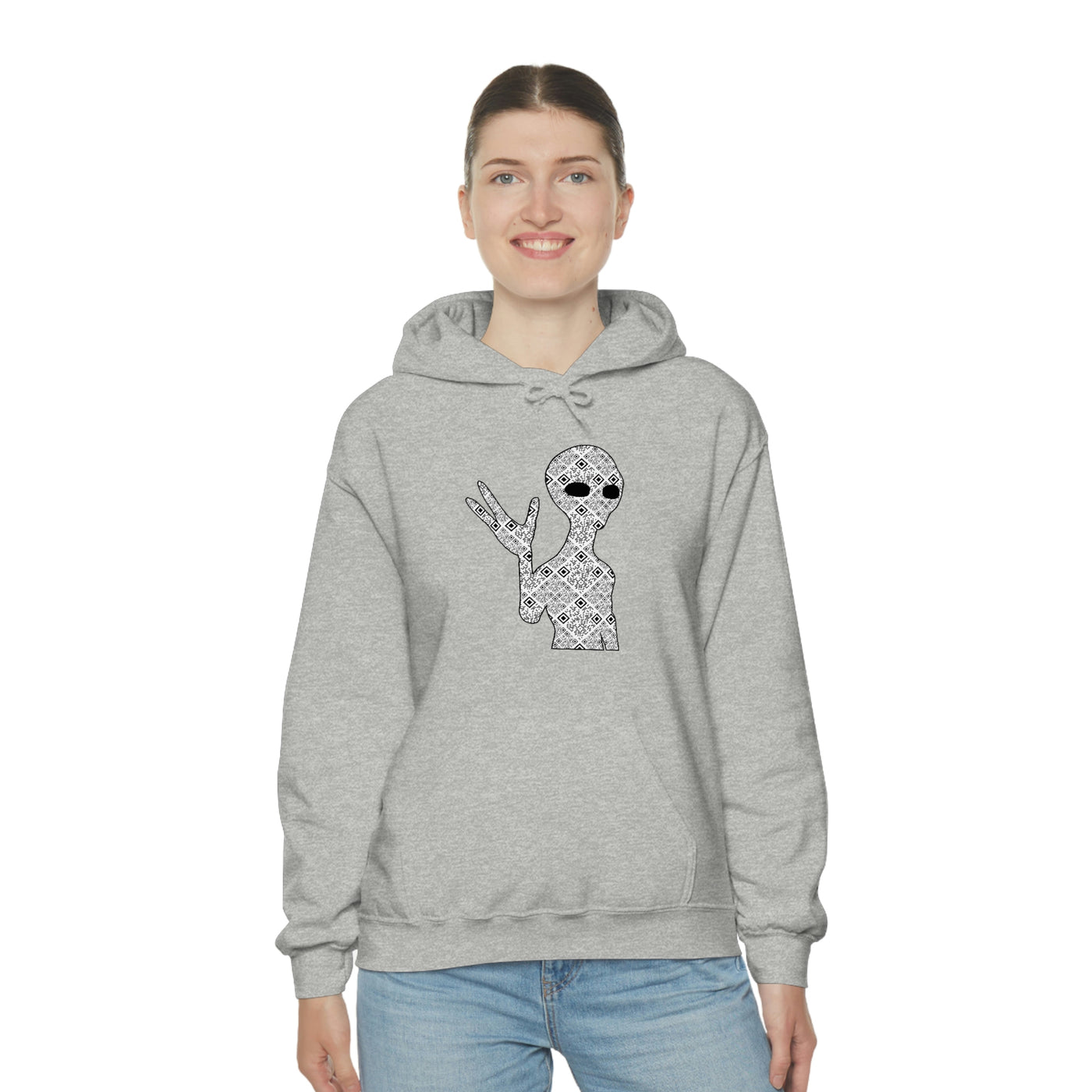 XR Reality Collection: Outta This World Alien (Unisex) Adult Hoodie