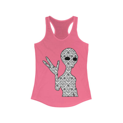 XR Reality Collection: Outta This World Alien (Women's) Adult Racerback Tank Top