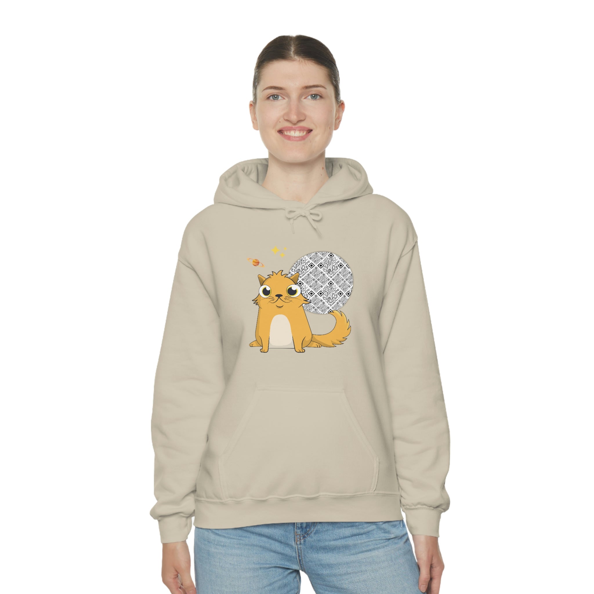 Kitty #84447 (Unisex) Adult Hoodie