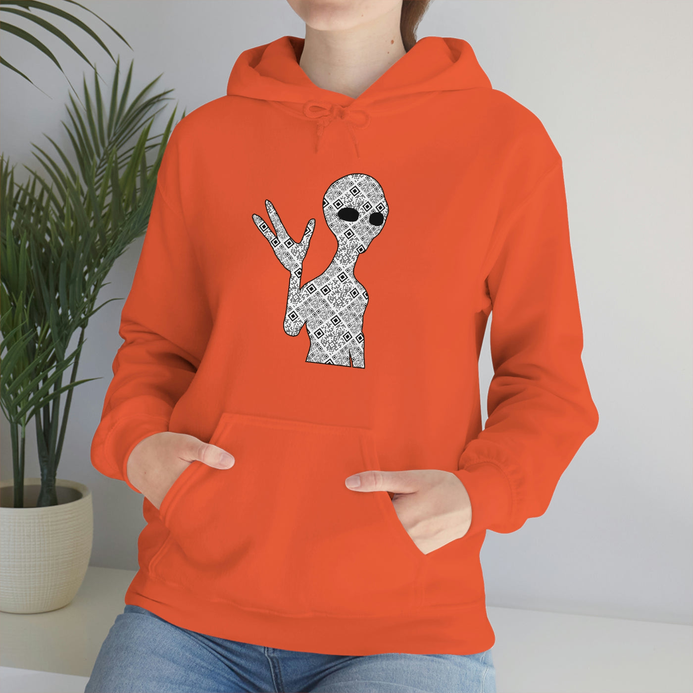 XR Reality Collection: Outta This World Alien (Unisex) Adult Hoodie