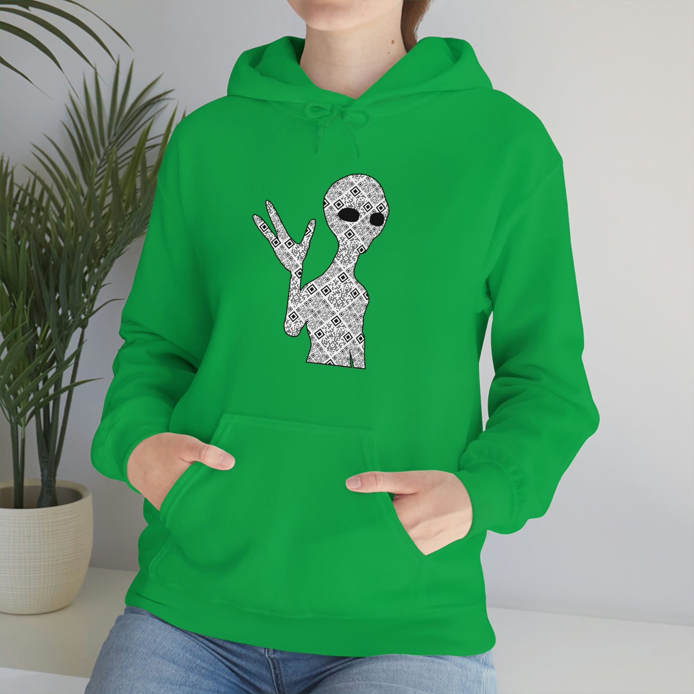 XR Reality Collection: Outta This World Alien (Unisex) Adult Hoodie