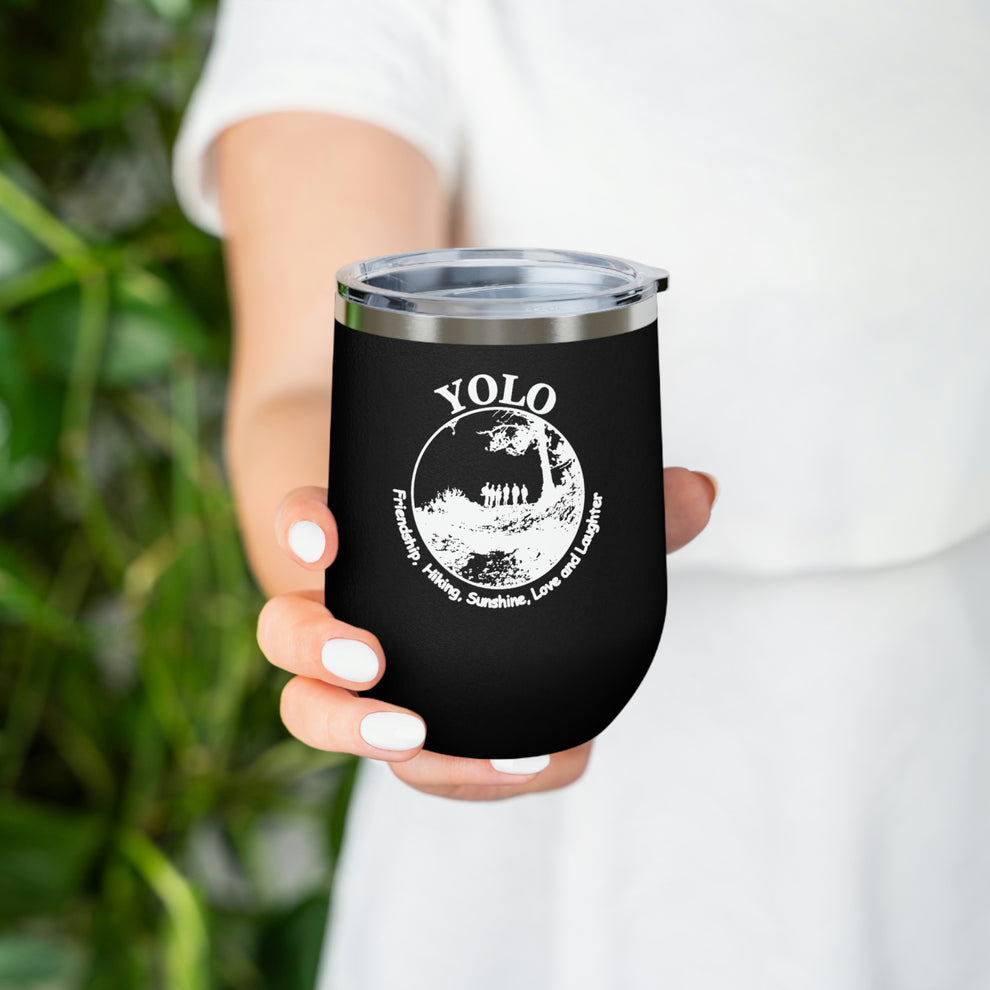 YOLO 12oz Insulated Wine Tumbler