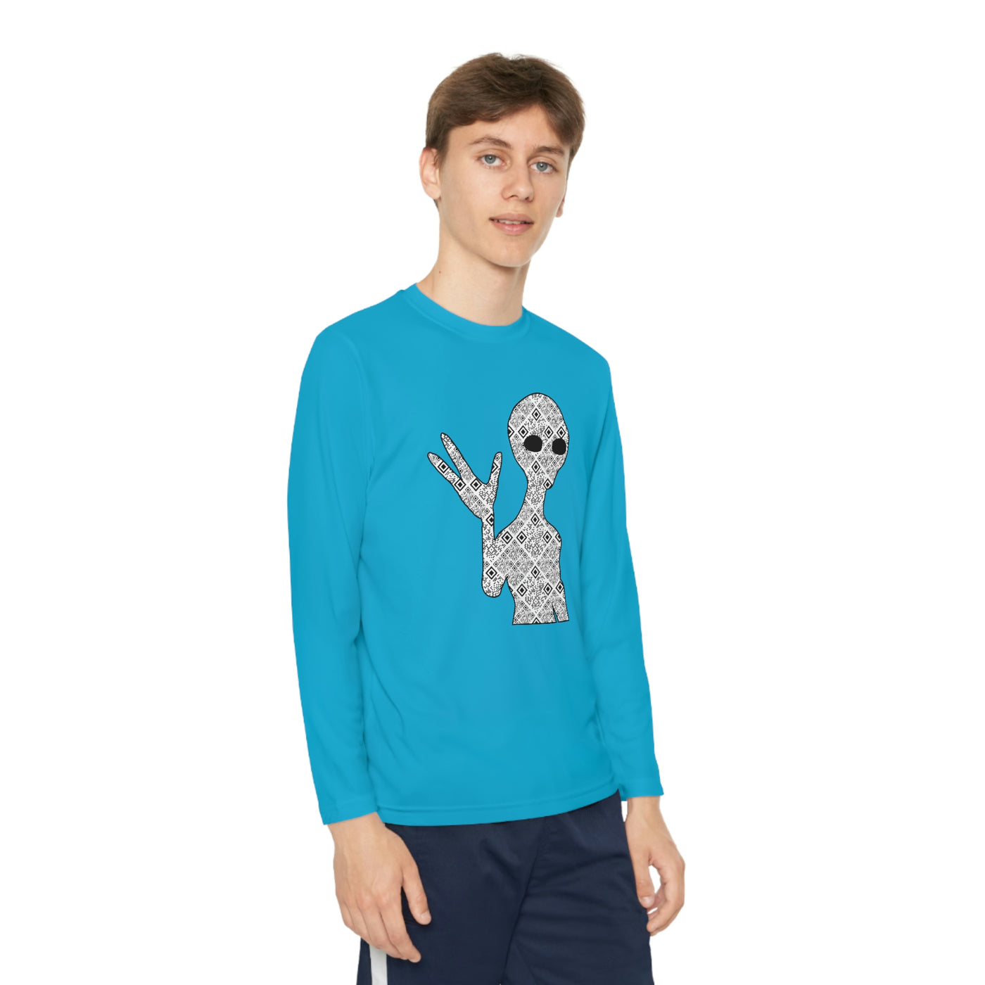 XR Reality Collection: Outta This World Alien (Unisex) Youth Long Sleeve