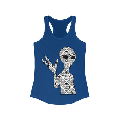 XR Reality Collection: Outta This World Alien (Women's) Adult Racerback Tank Top