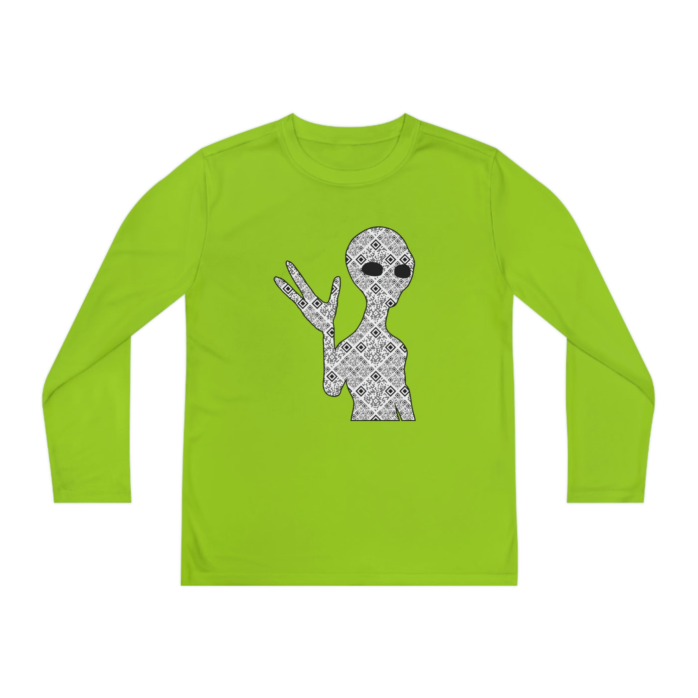 XR Reality Collection: Outta This World Alien (Unisex) Youth Long Sleeve