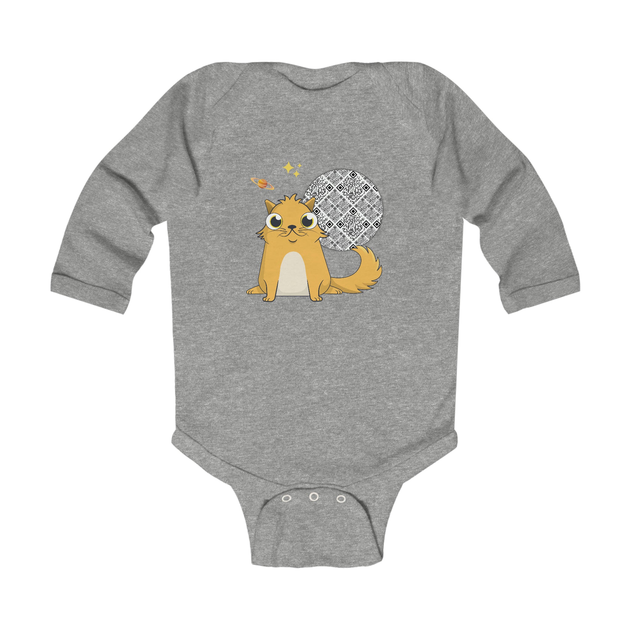 Kitty #84447 Infant Long Sleeve Bodysuit