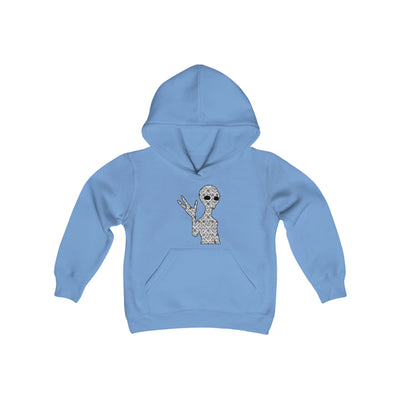XR Reality Collection: Outta This World Alien (Unisex) Youth Hoodie