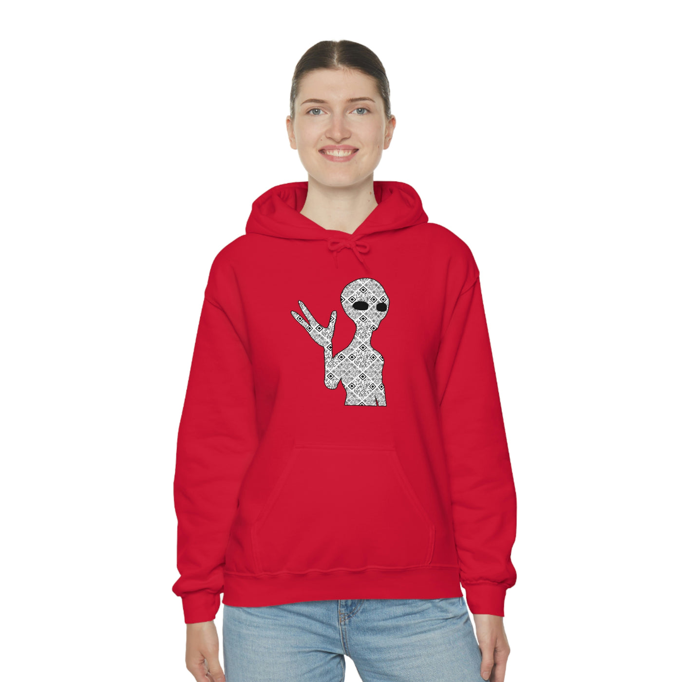 XR Reality Collection: Outta This World Alien (Unisex) Adult Hoodie