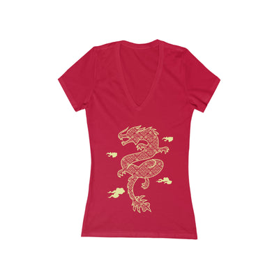 XR Reality Collection: Year of the Dragon (Women's) Adult Fitted V-Neck T-Shirt