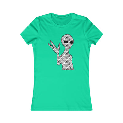 XR Reality Collection: Outta This World Alien (Women's) Adult Fitted T-Shirt
