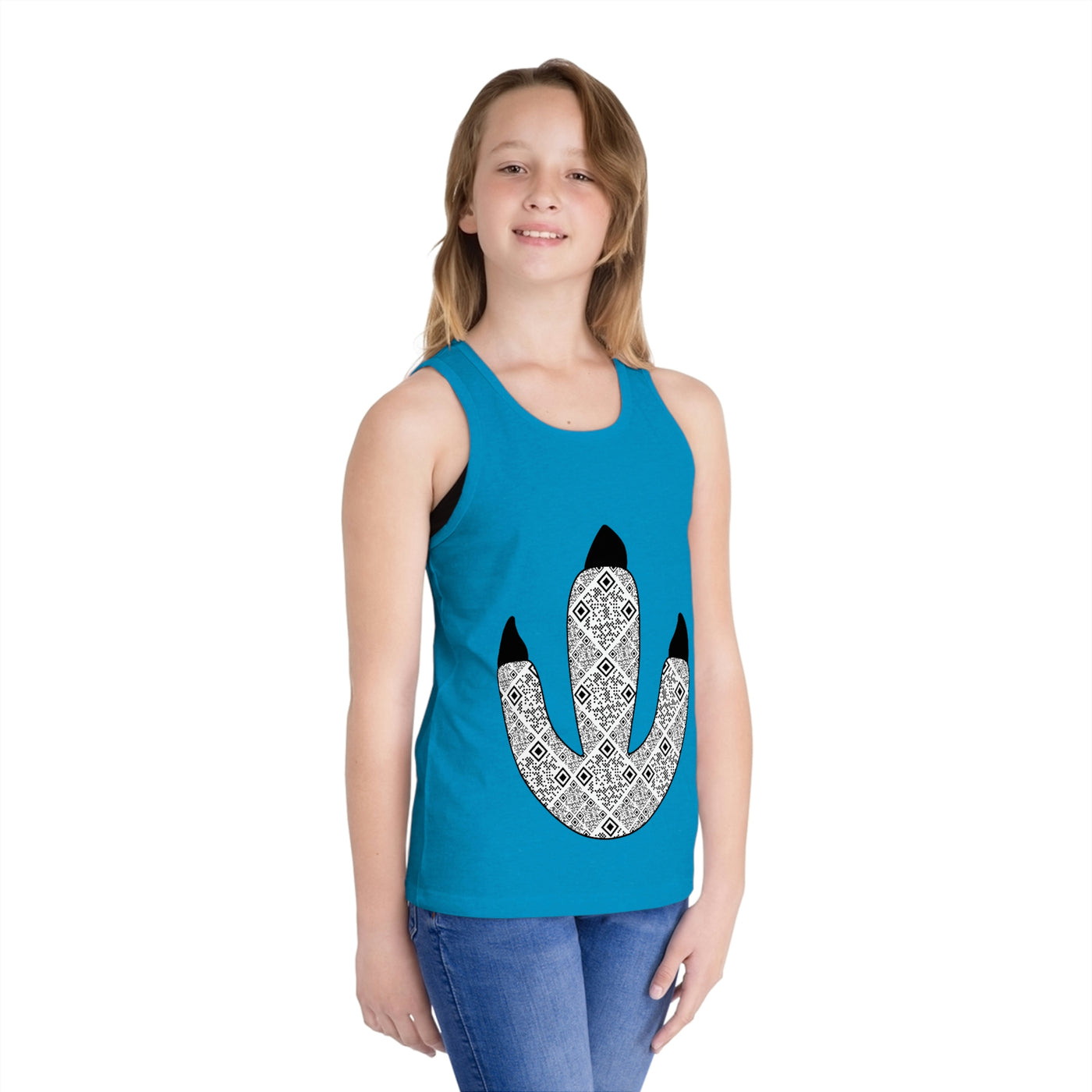 XR Reality Collection: Jurassic Footprint (Unisex) Youth Tank Top