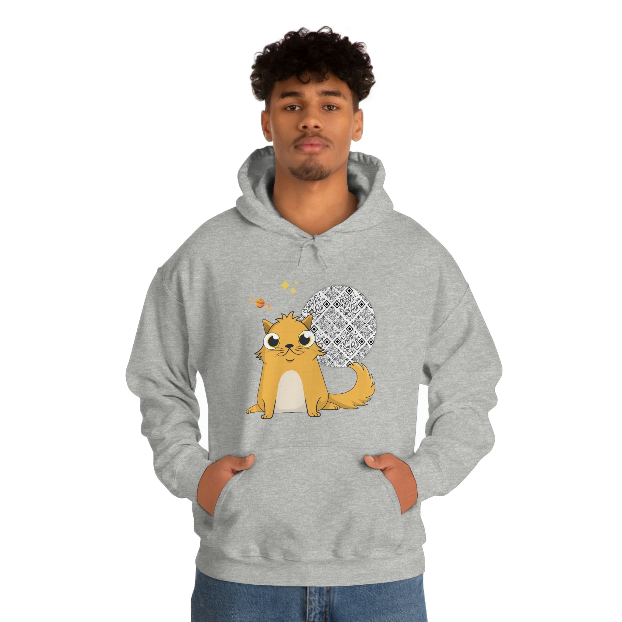 Kitty #84447 (Unisex) Adult Hoodie