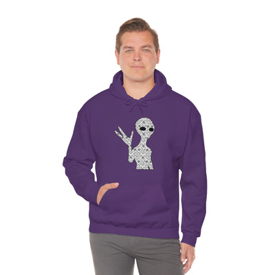 XR Reality Collection: Outta This World Alien (Unisex) Adult Hoodie