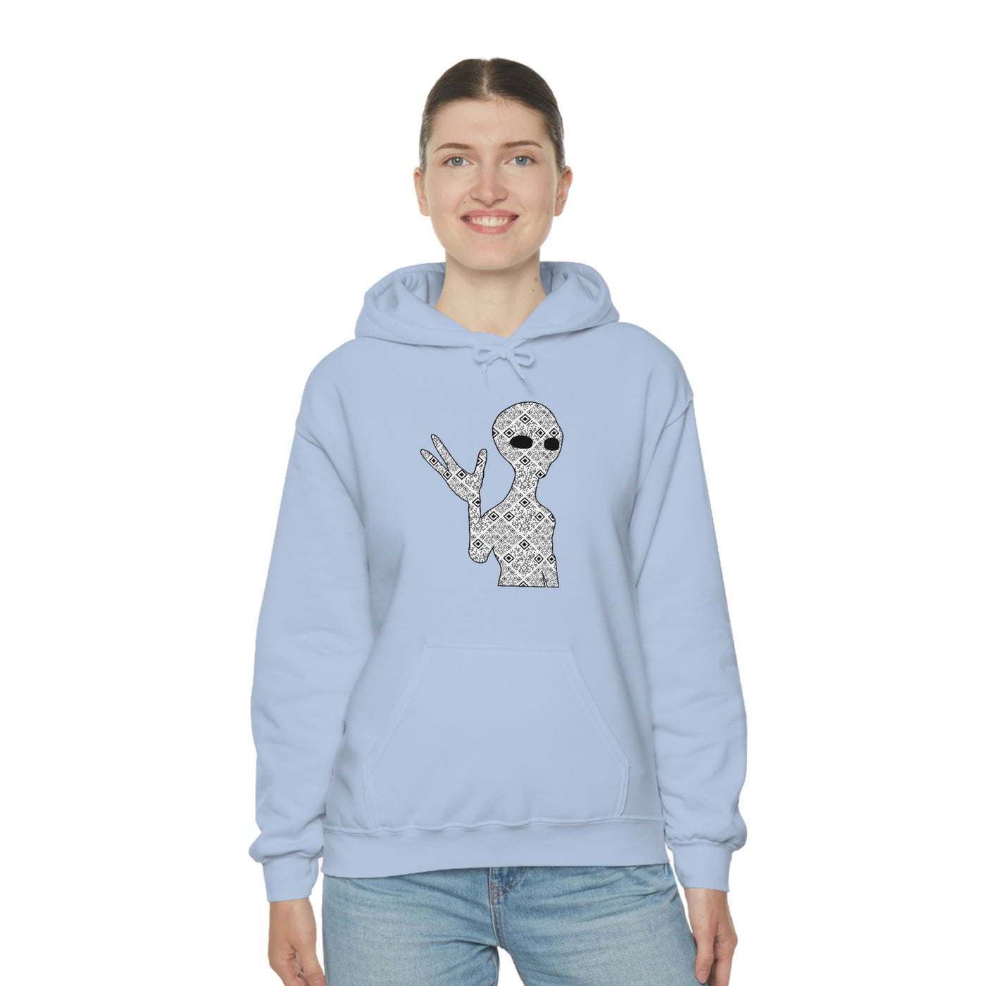 XR Reality Collection: Outta This World Alien (Unisex) Adult Hoodie