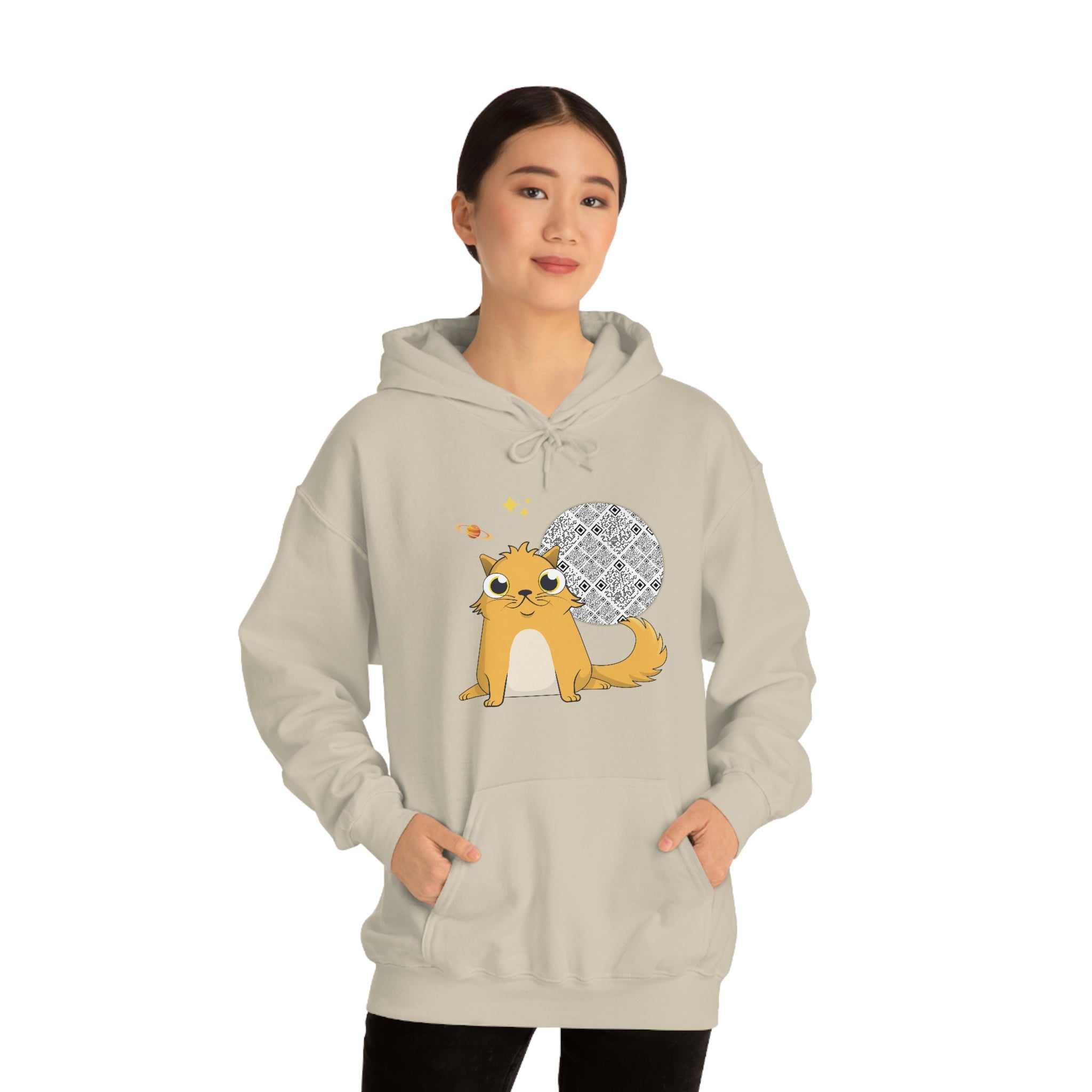 Kitty #84447 (Unisex) Adult Hoodie