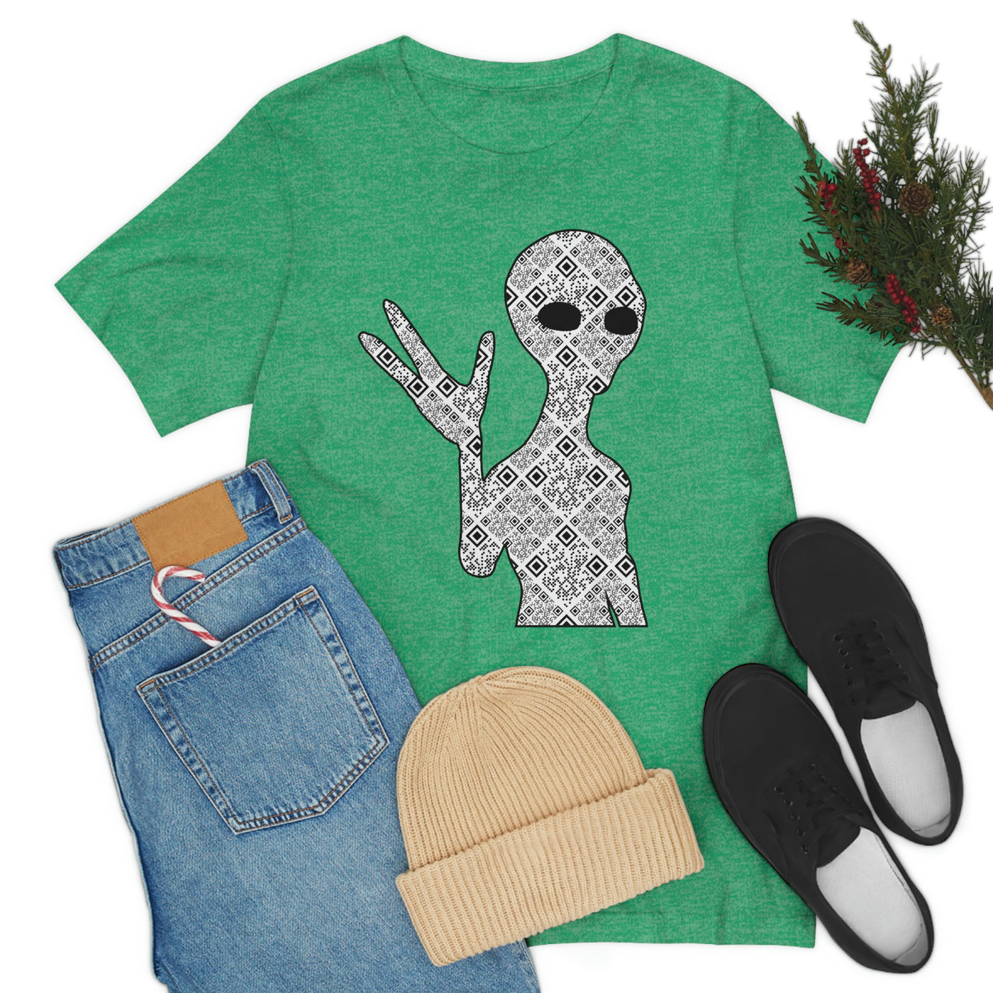 XR Reality Collection: Outta This World Alien (Unisex) Adult T-Shirt