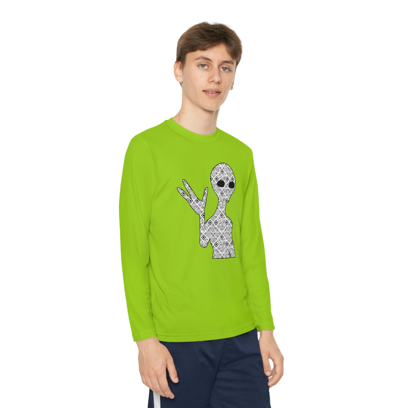 XR Reality Collection: Outta This World Alien (Unisex) Youth Long Sleeve