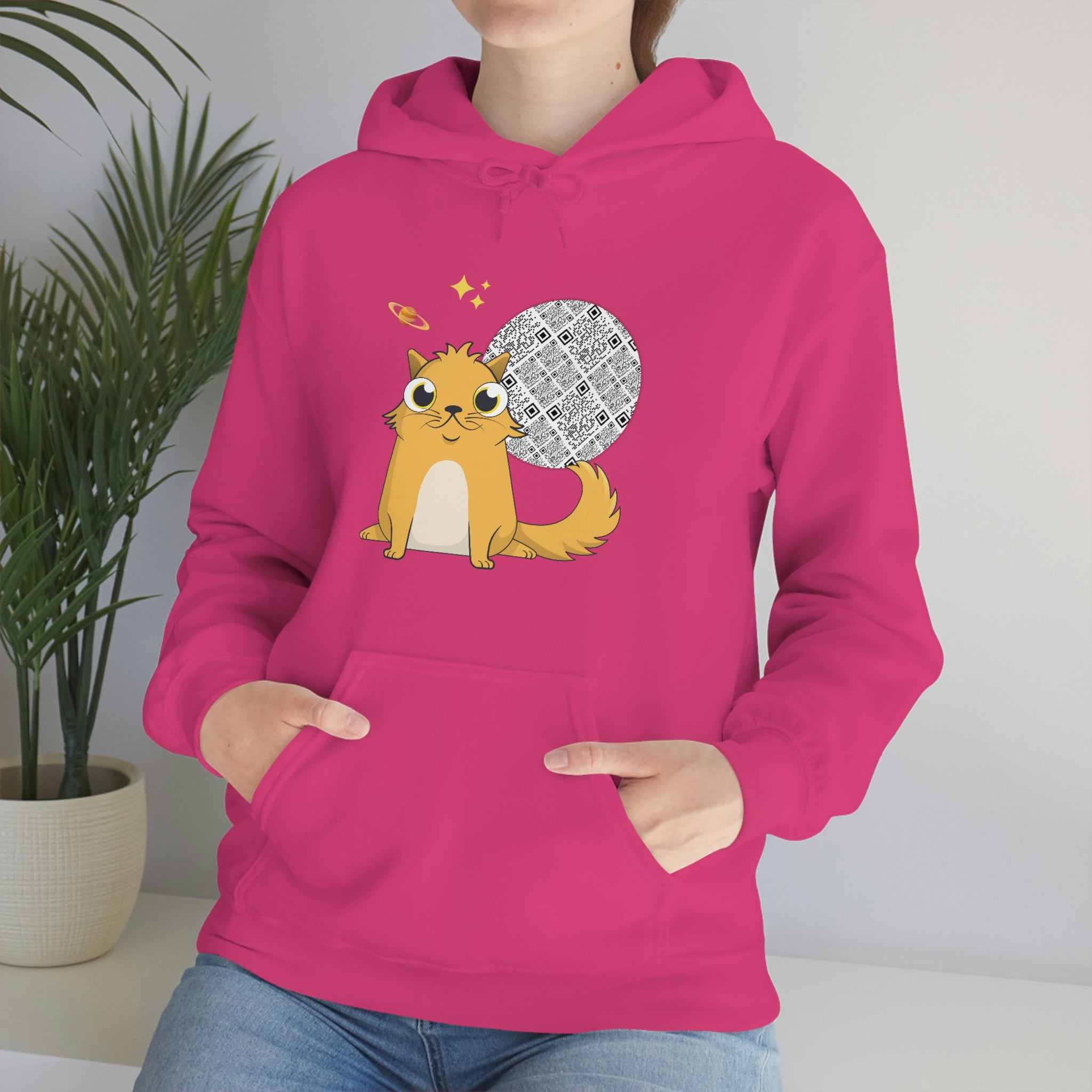 Kitty #84447 (Unisex) Adult Hoodie