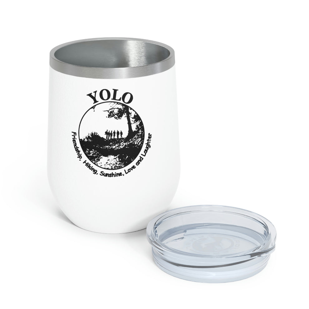 YOLO 12oz Insulated Wine Tumbler