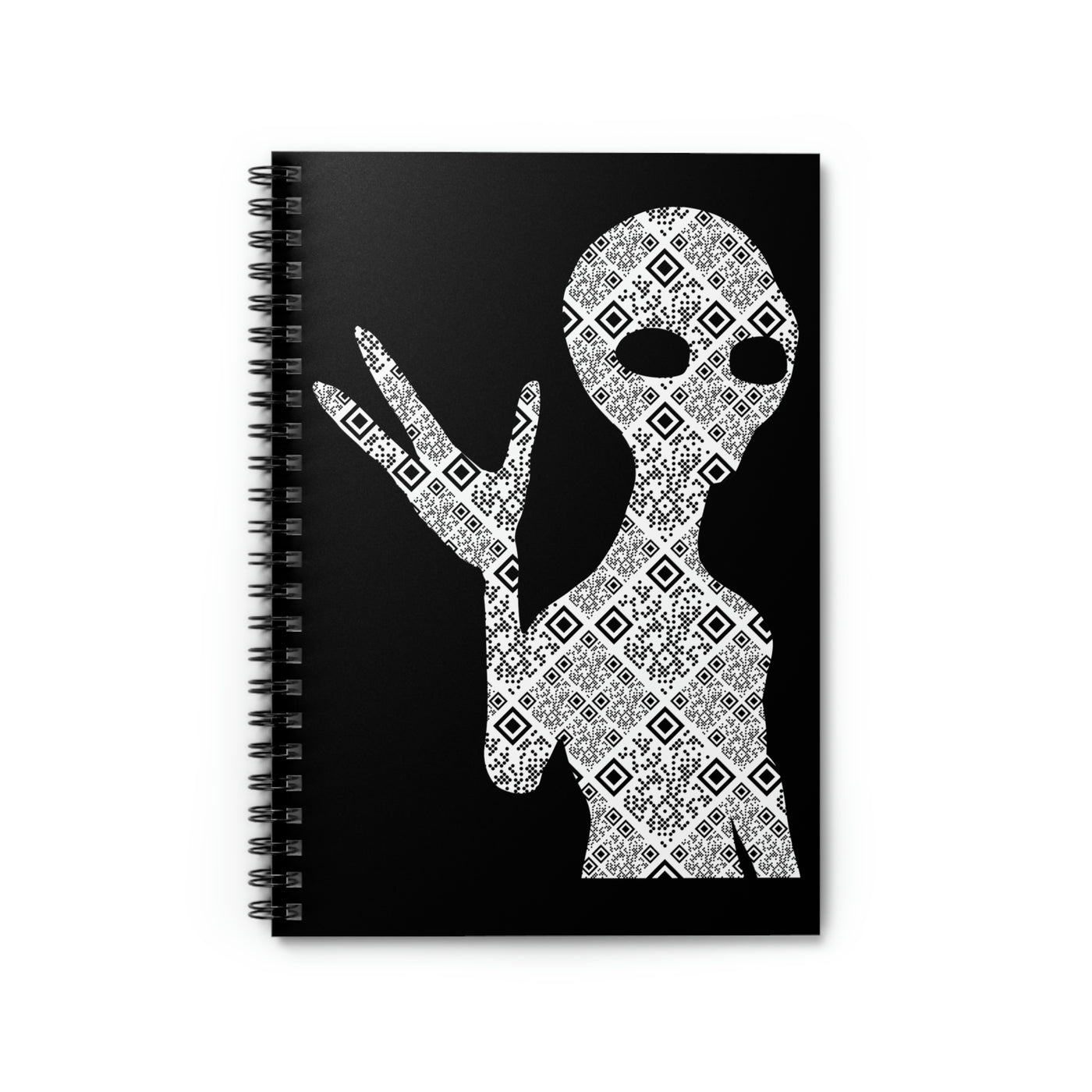 Alien Spiral Notebook