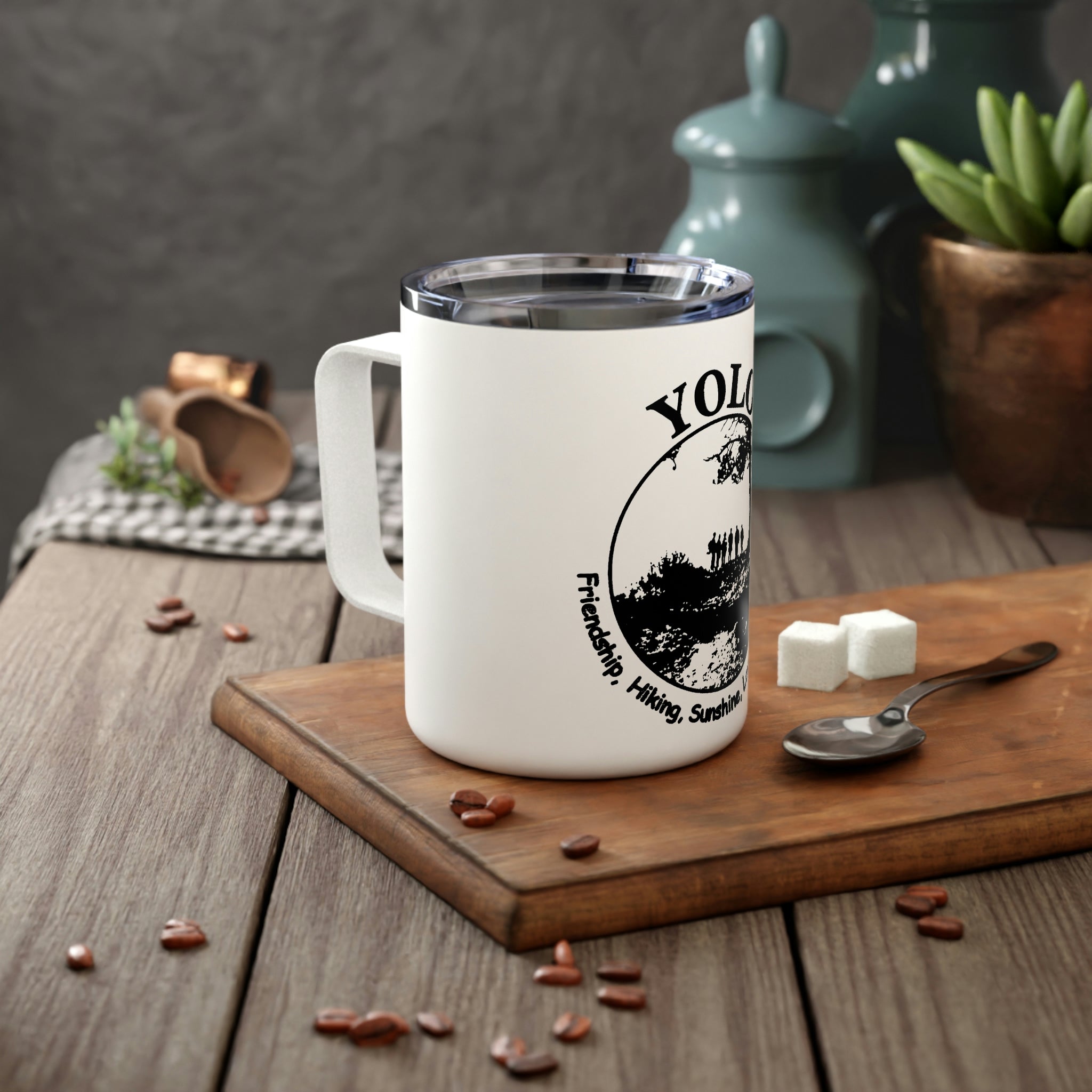 YOLO Insulated Coffee Mug, 10oz