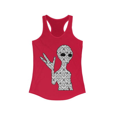 XR Reality Collection: Outta This World Alien (Women's) Adult Racerback Tank Top