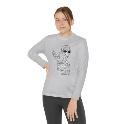 XR Reality Collection: Outta This World Alien (Unisex) Youth Long Sleeve