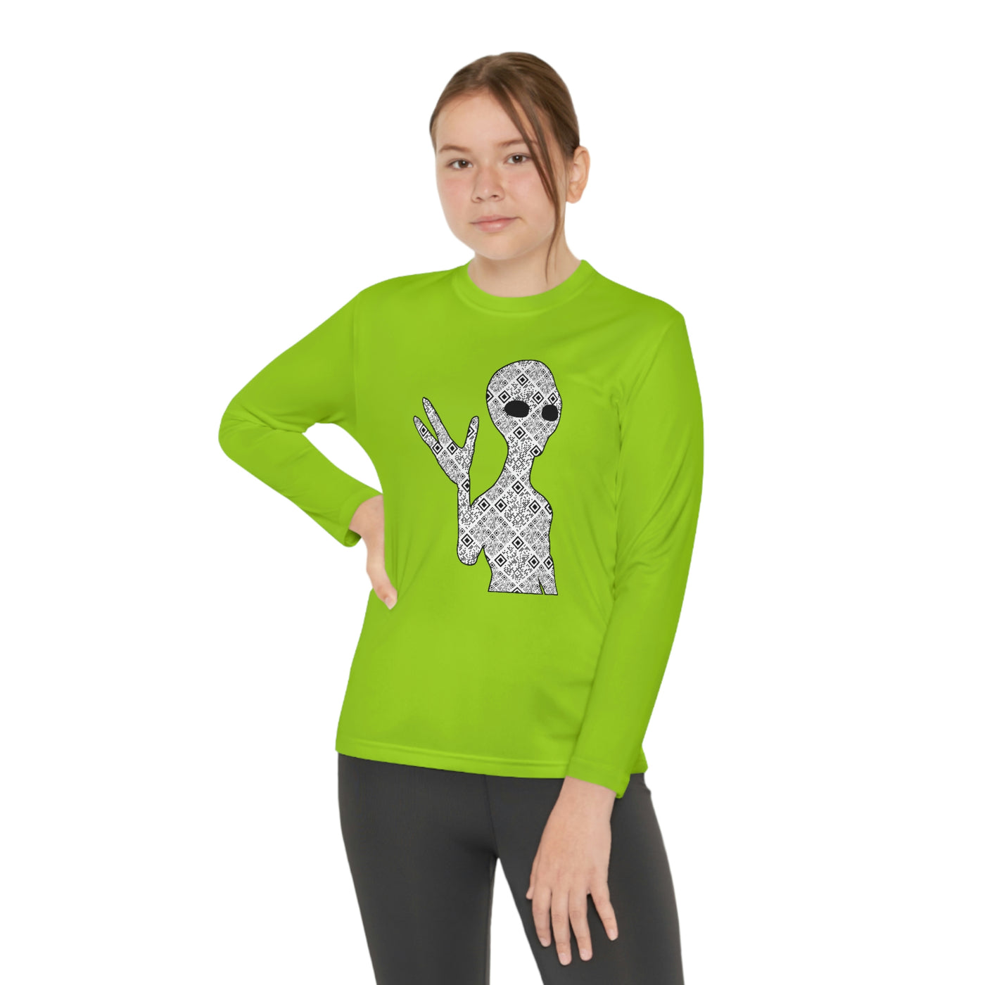 XR Reality Collection: Outta This World Alien (Unisex) Youth Long Sleeve