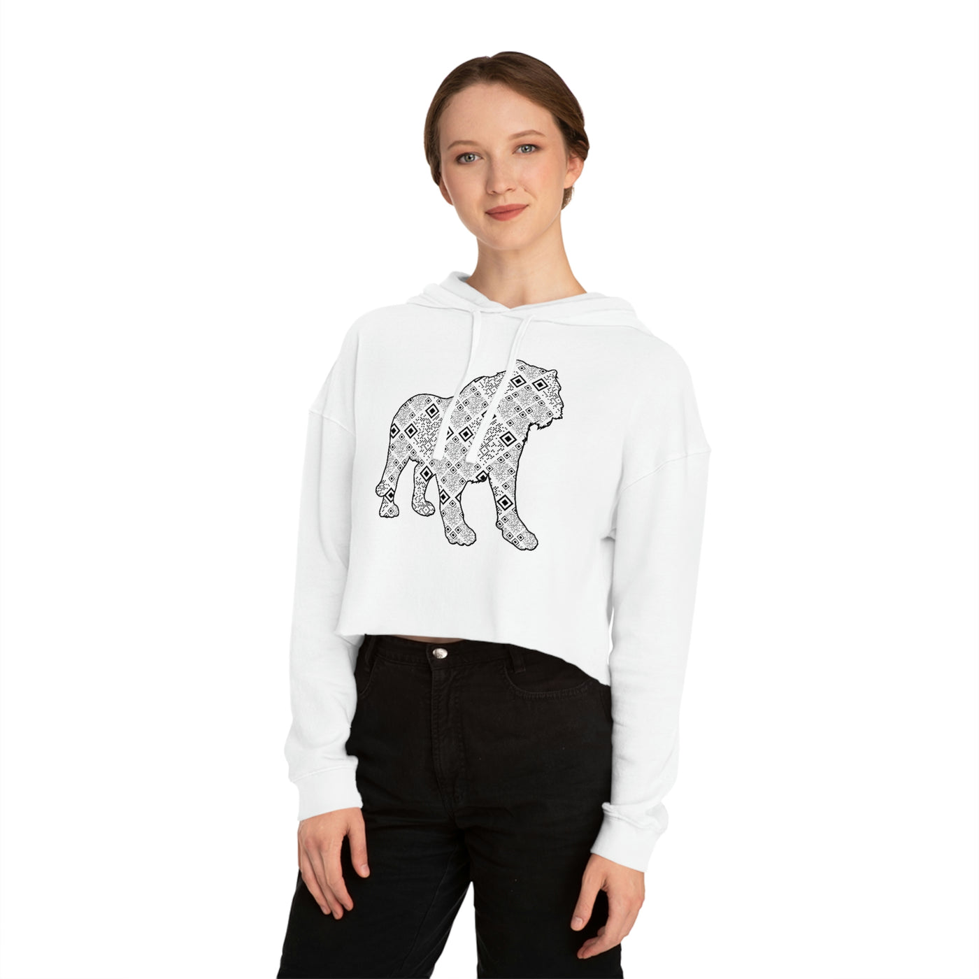 XR Reality Collection: Year of the Tiger (Women's) Adult Cropped Hoodie