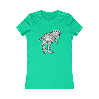 XR Reality Collection: Jurassic Stomp (Women's) Adult Fitted T-Shirt