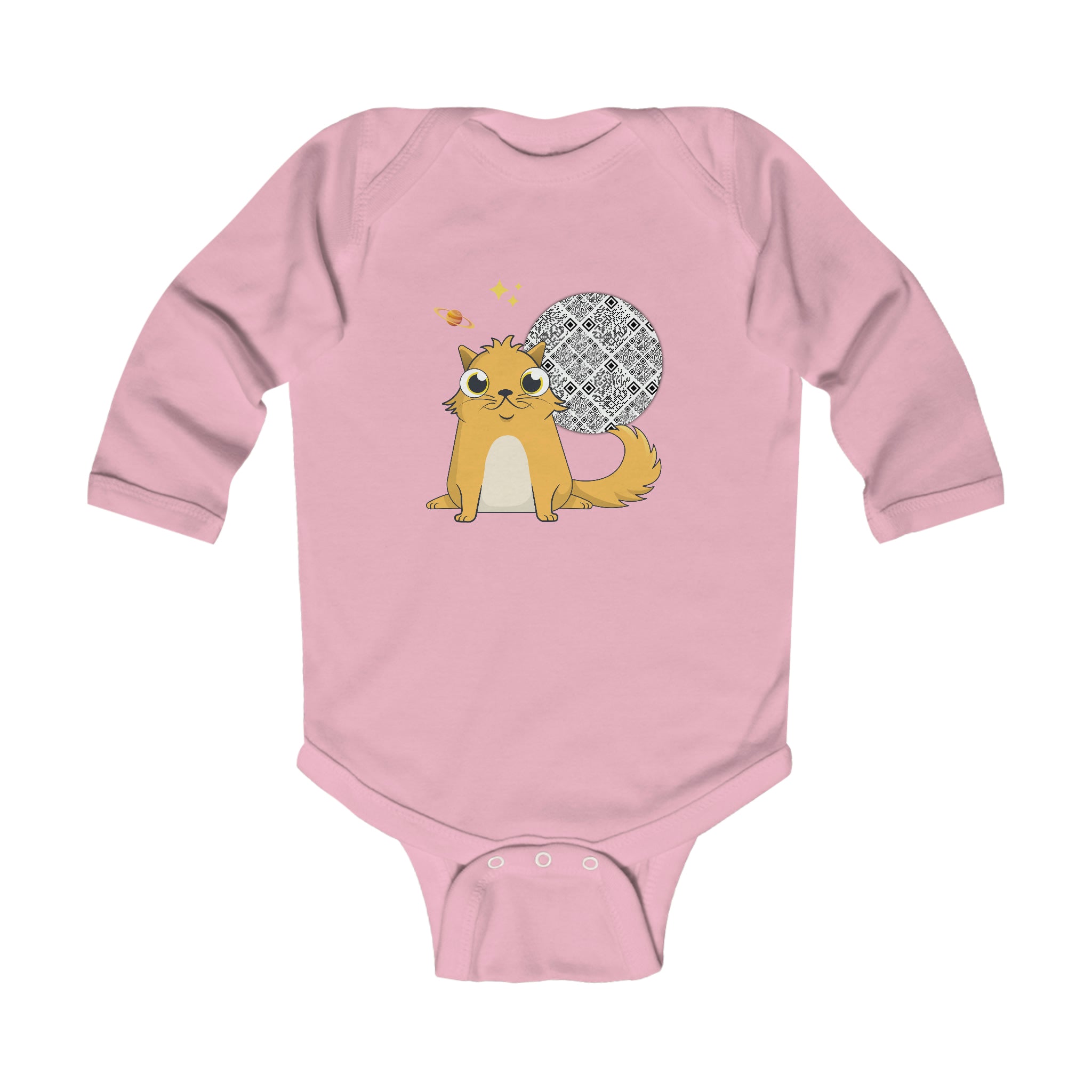 Kitty #84447 Infant Long Sleeve Bodysuit