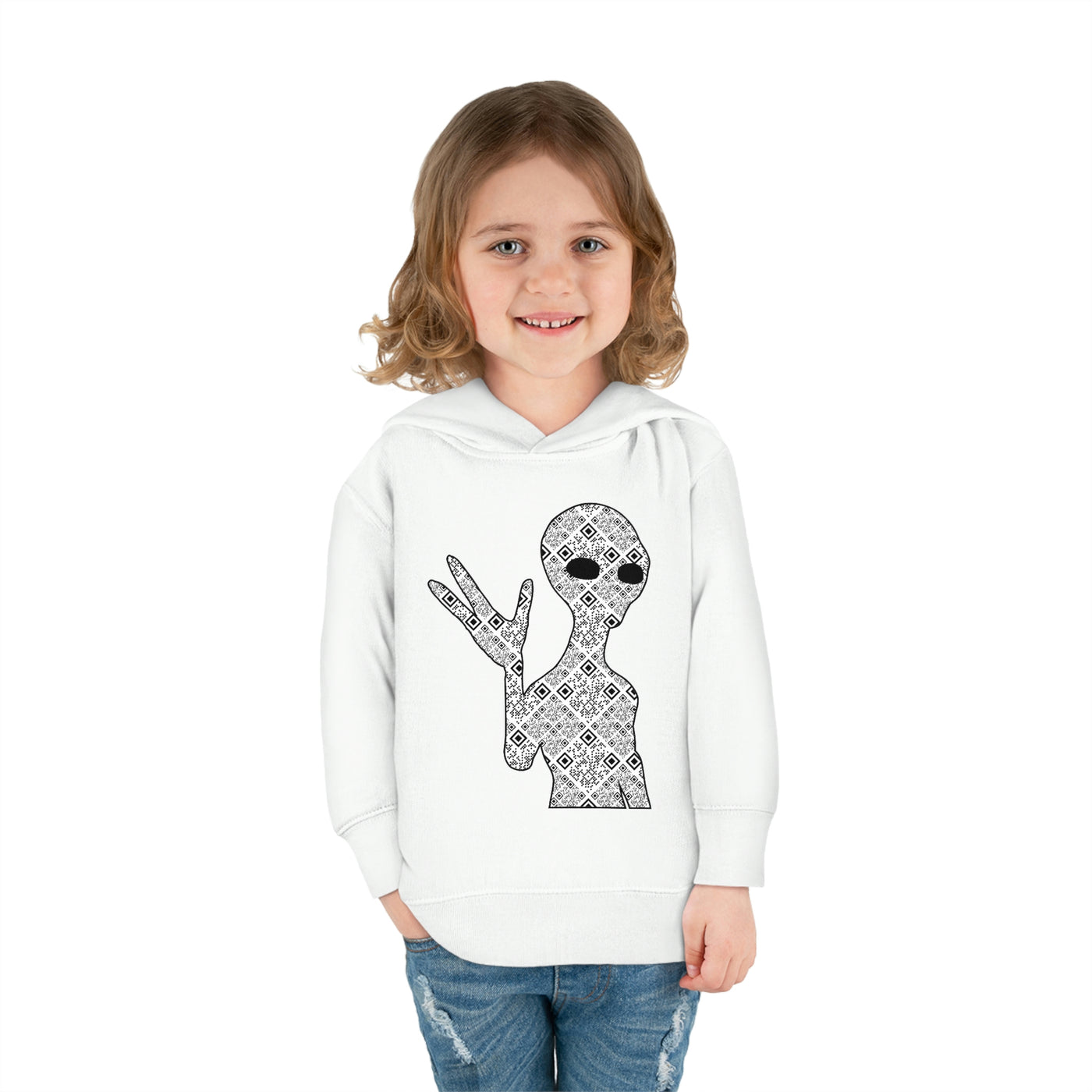 XR Reality Collection: Outta This World Alien (Unisex) Toddler Hoodie