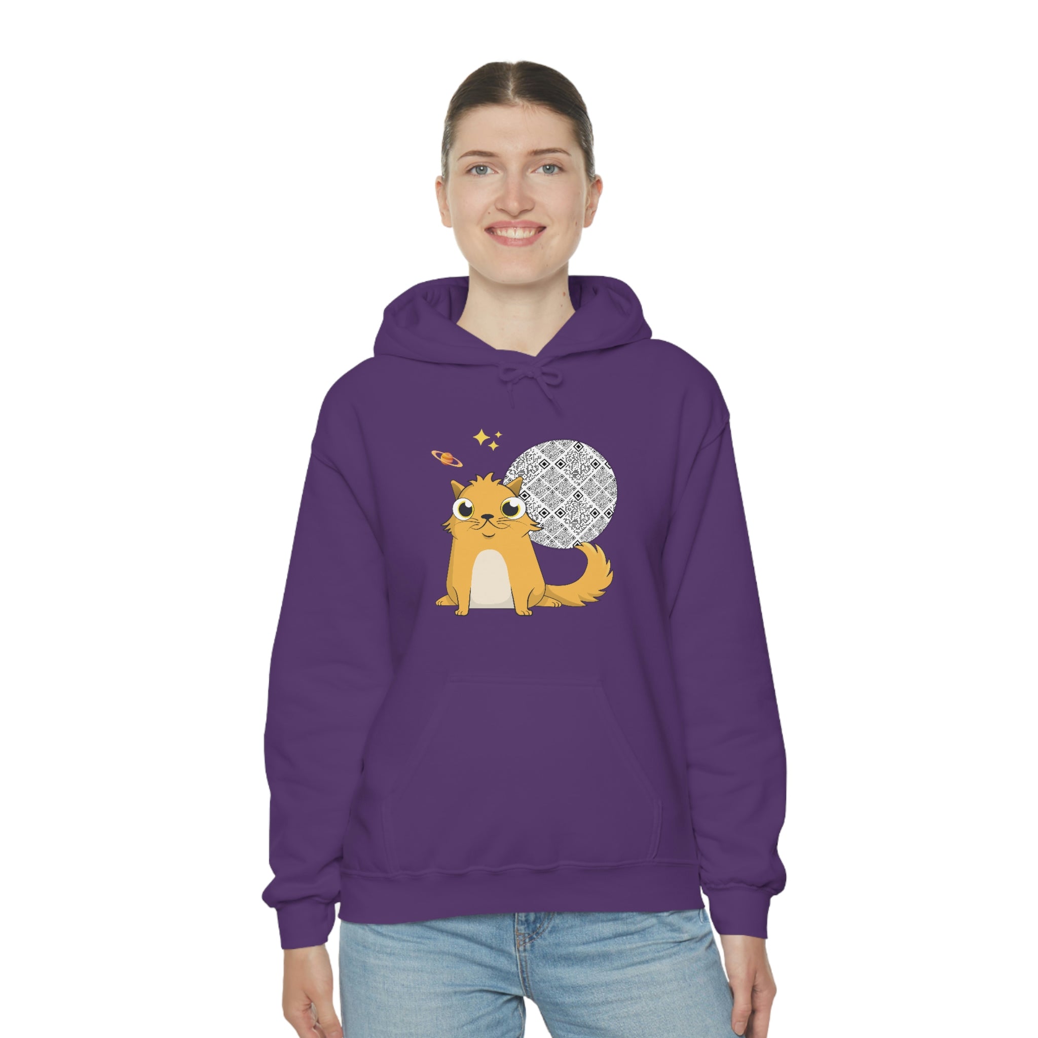 Kitty #84447 (Unisex) Adult Hoodie