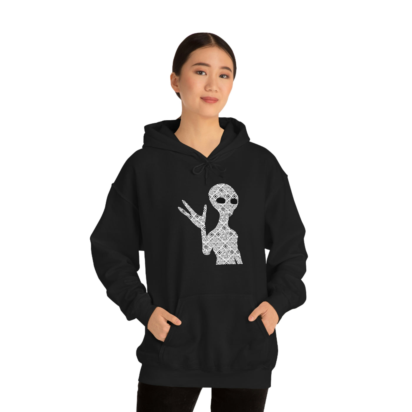 XR Reality Collection: Outta This World Alien (Unisex) Adult Hoodie