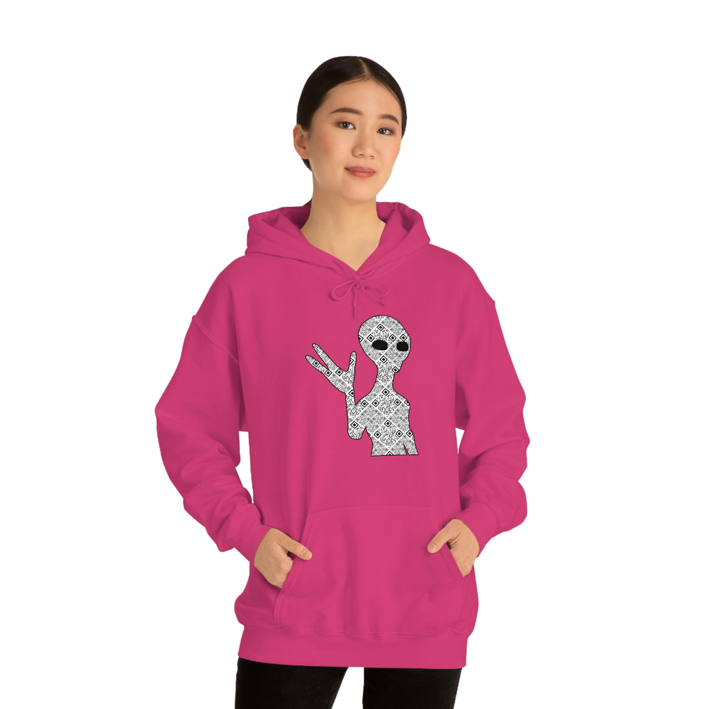 XR Reality Collection: Outta This World Alien (Unisex) Adult Hoodie