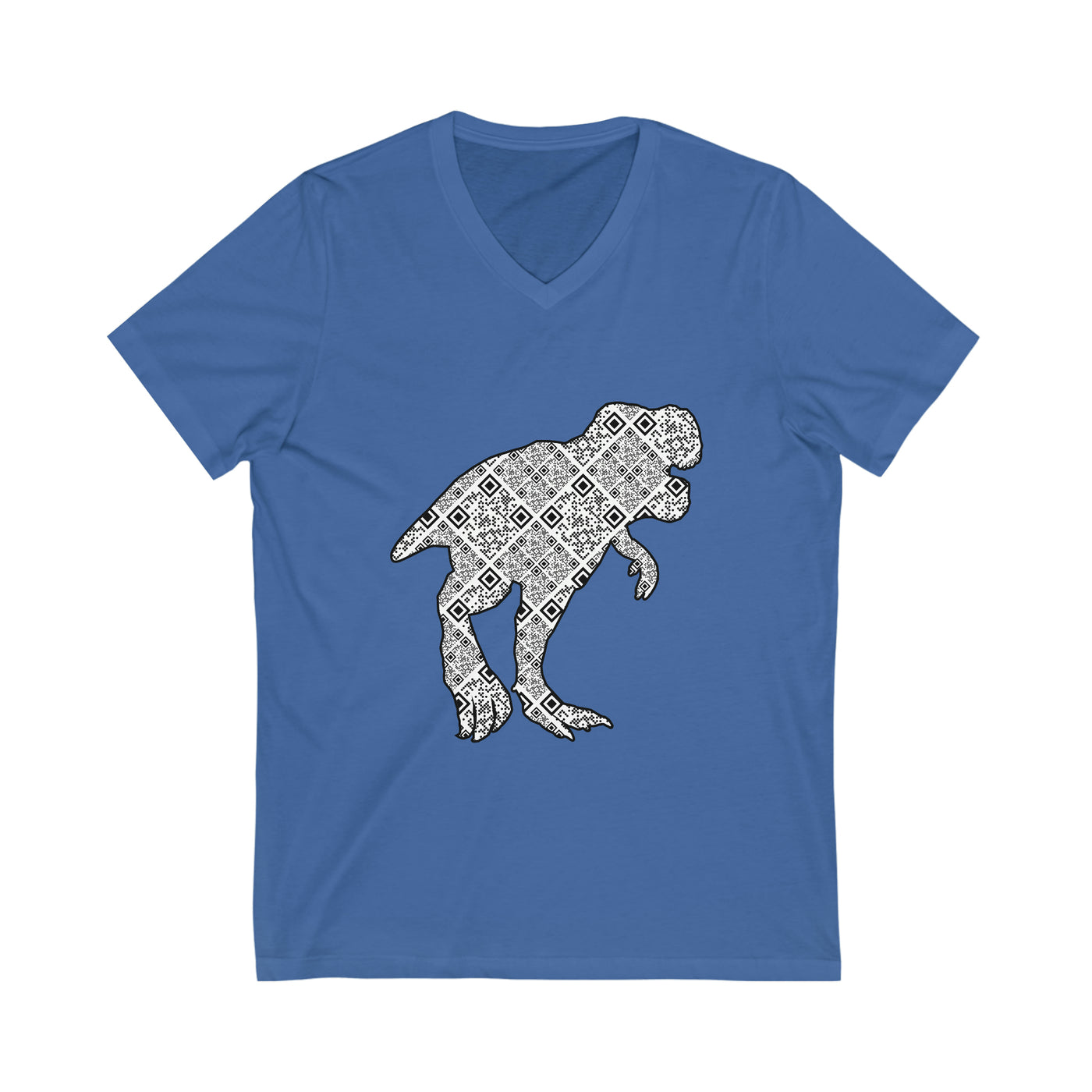 XR Reality Collection: Jurassic Stomp (Unisex) Adult V-Neck T-Shirt