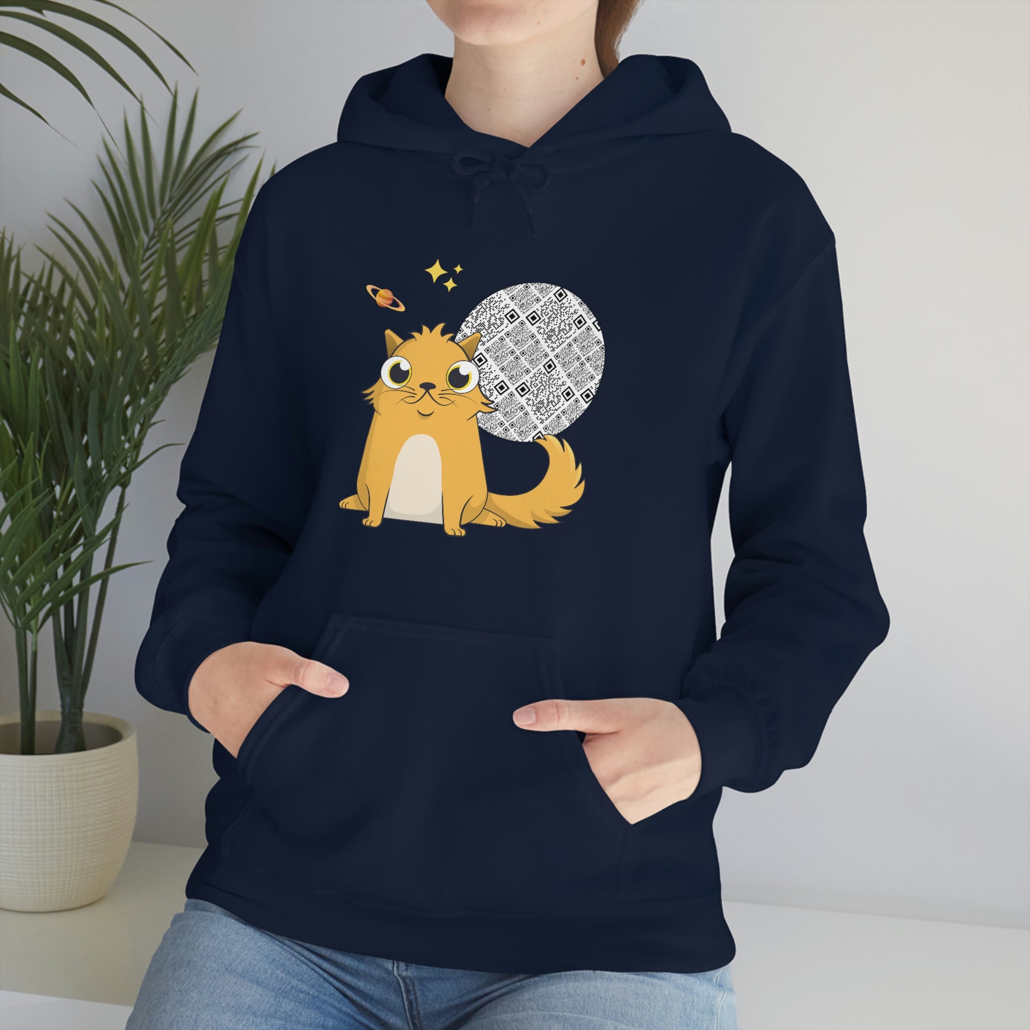 Kitty #84447 (Unisex) Adult Hoodie