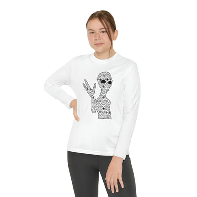 XR Reality Collection: Outta This World Alien (Unisex) Youth Long Sleeve