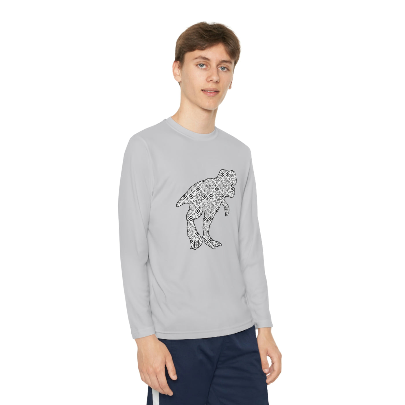 XR Reality Collection: Jurassic Stomp (Unisex) Youth Long Sleeve