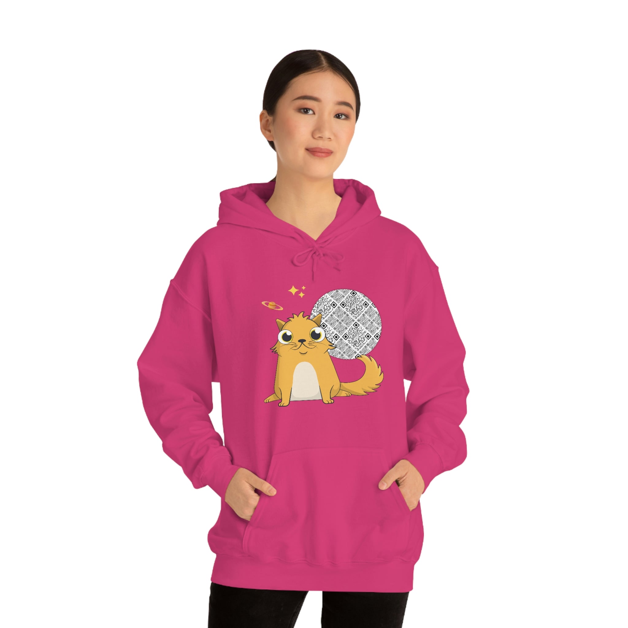 Kitty #84447 (Unisex) Adult Hoodie