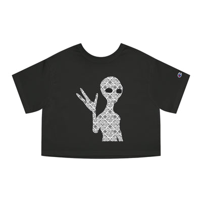 XR Reality Collection: Outta This World Alien (Women's) Adult Cropped T-Shirt