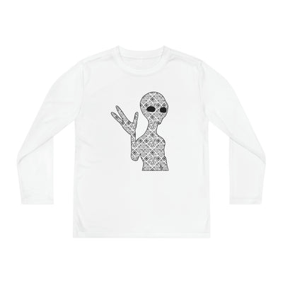 XR Reality Collection: Outta This World Alien (Unisex) Youth Long Sleeve