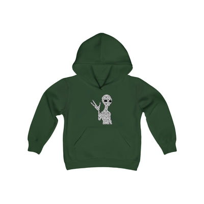 XR Reality Collection: Outta This World Alien (Unisex) Youth Hoodie