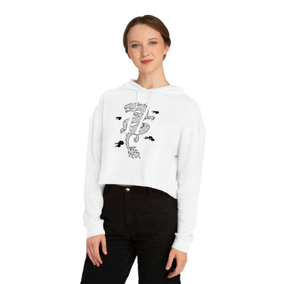 XR Reality Collection: Year of the Dragon (Women's) Adult Cropped Hoodie