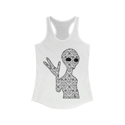 XR Reality Collection: Outta This World Alien (Women's) Adult Racerback Tank Top